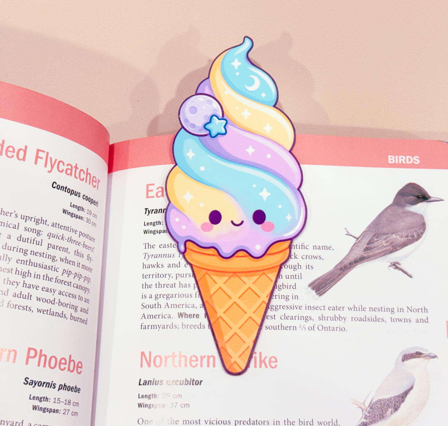 Moon Mist Ice Cream Bookmark & Star Sticker Buddy Set