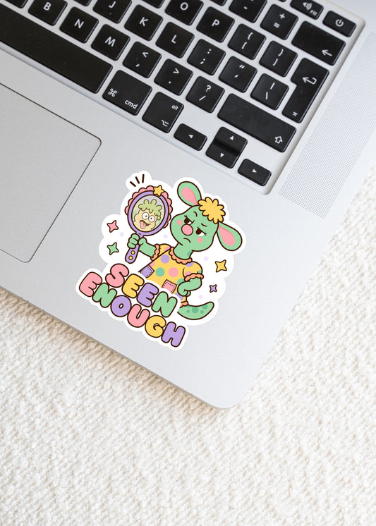 Polkarude Seen Enough Sticker - Paige Poutine