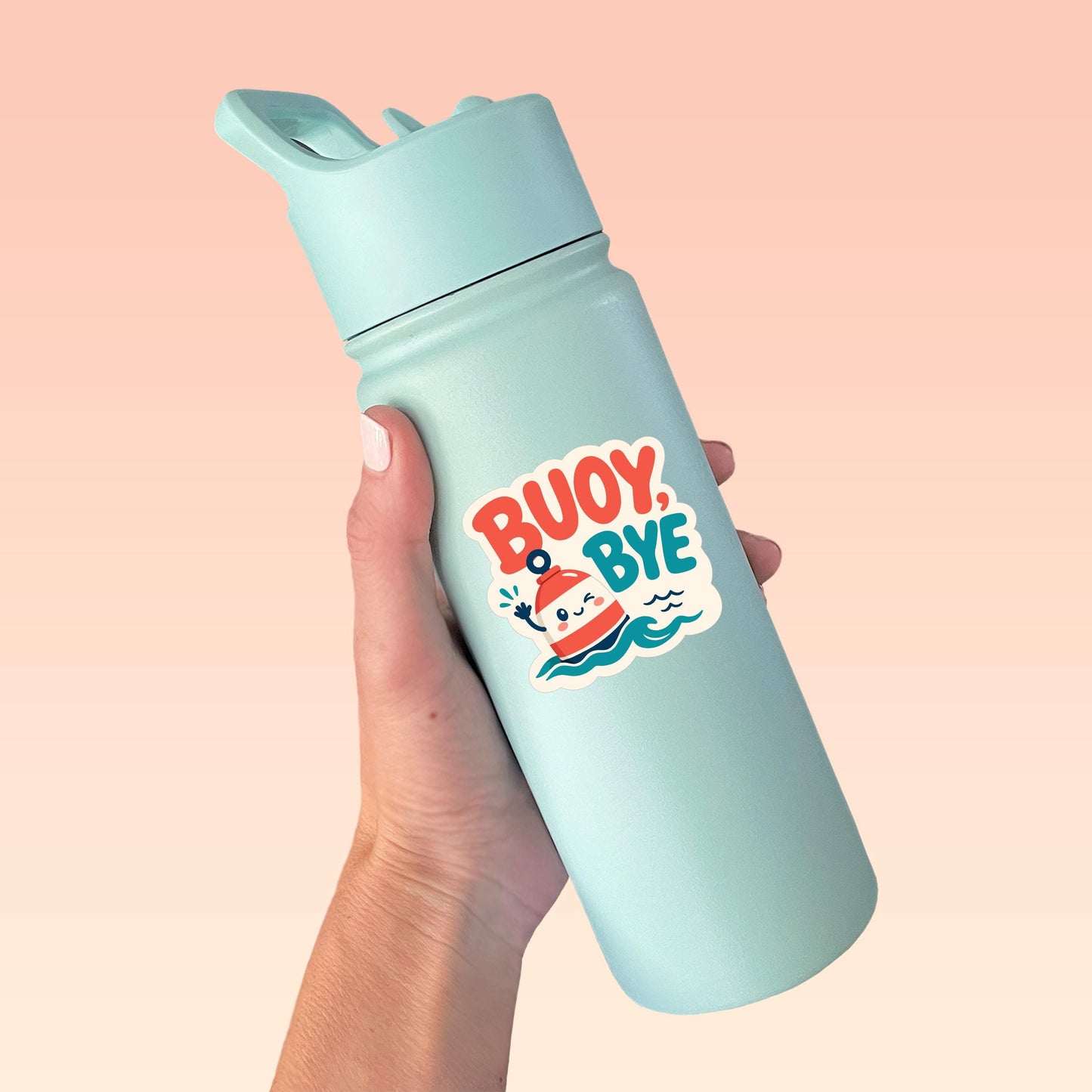 Buoy Bye Coastal Sticker - Paige Poutine