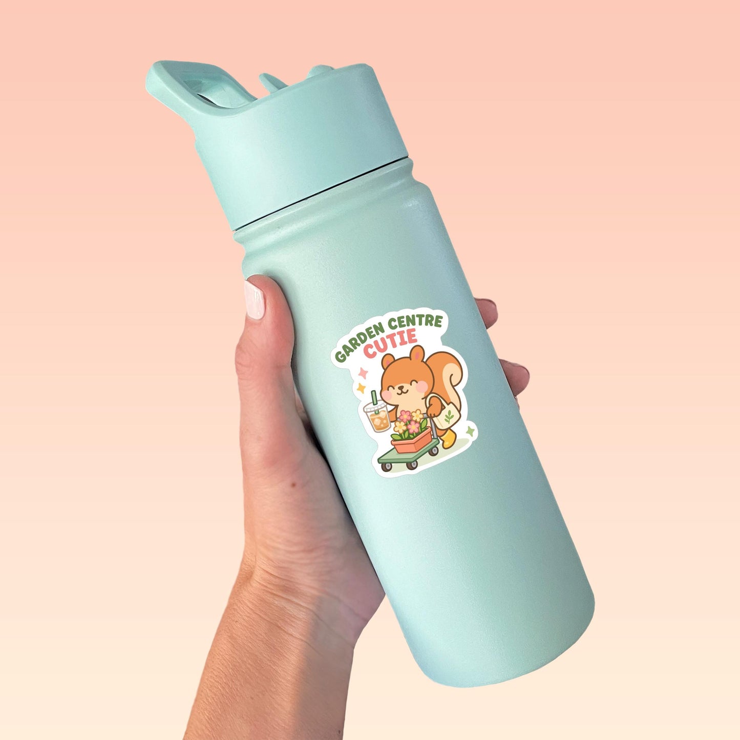 Garden Centre Cutie Squirrel Sticker - Paige Poutine