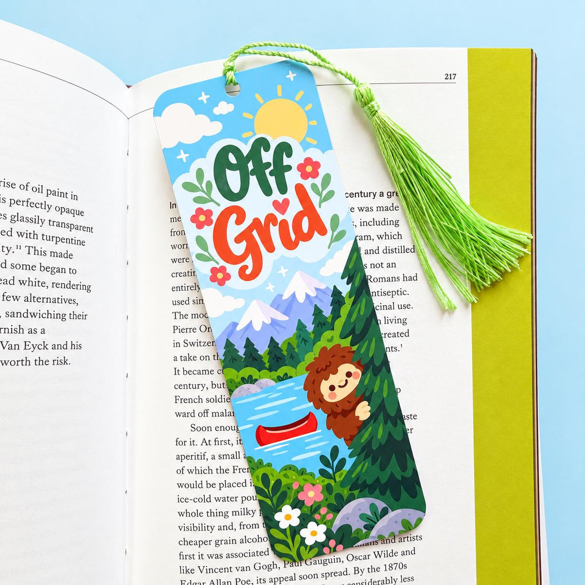 Off Grid Sasquatch Bookmark