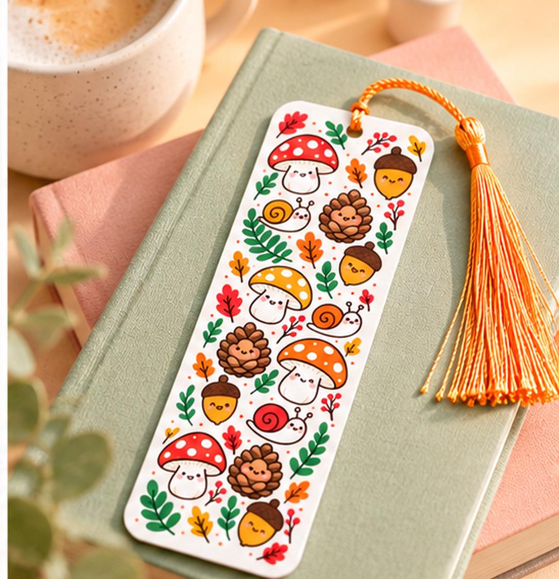 Autumn Woodland Bookmark