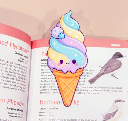 Moon Mist Ice Cream Bookmark & Star Sticker Buddy Set