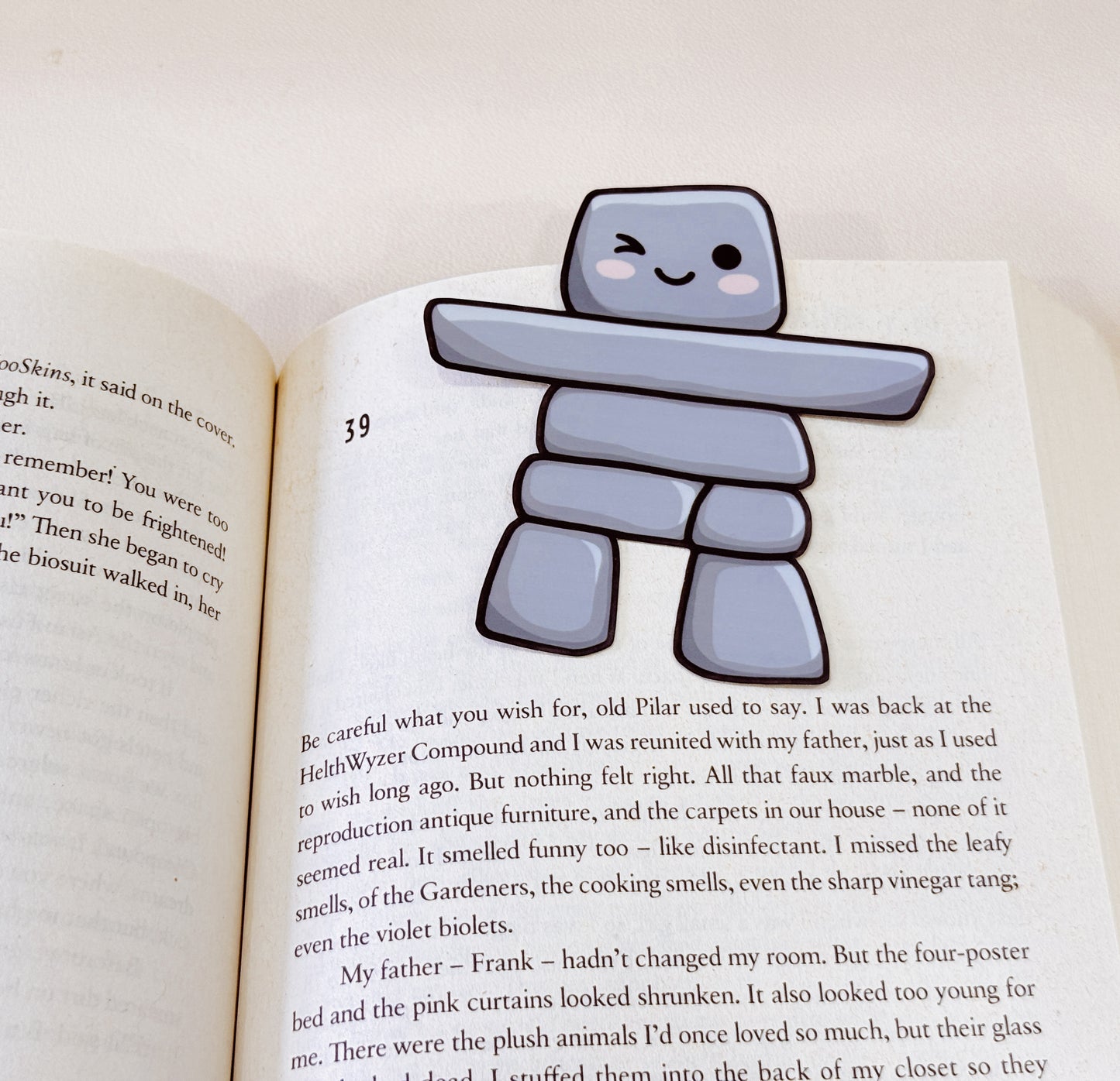 Inukshuk Bookmark & Husky Sticker Buddy Set