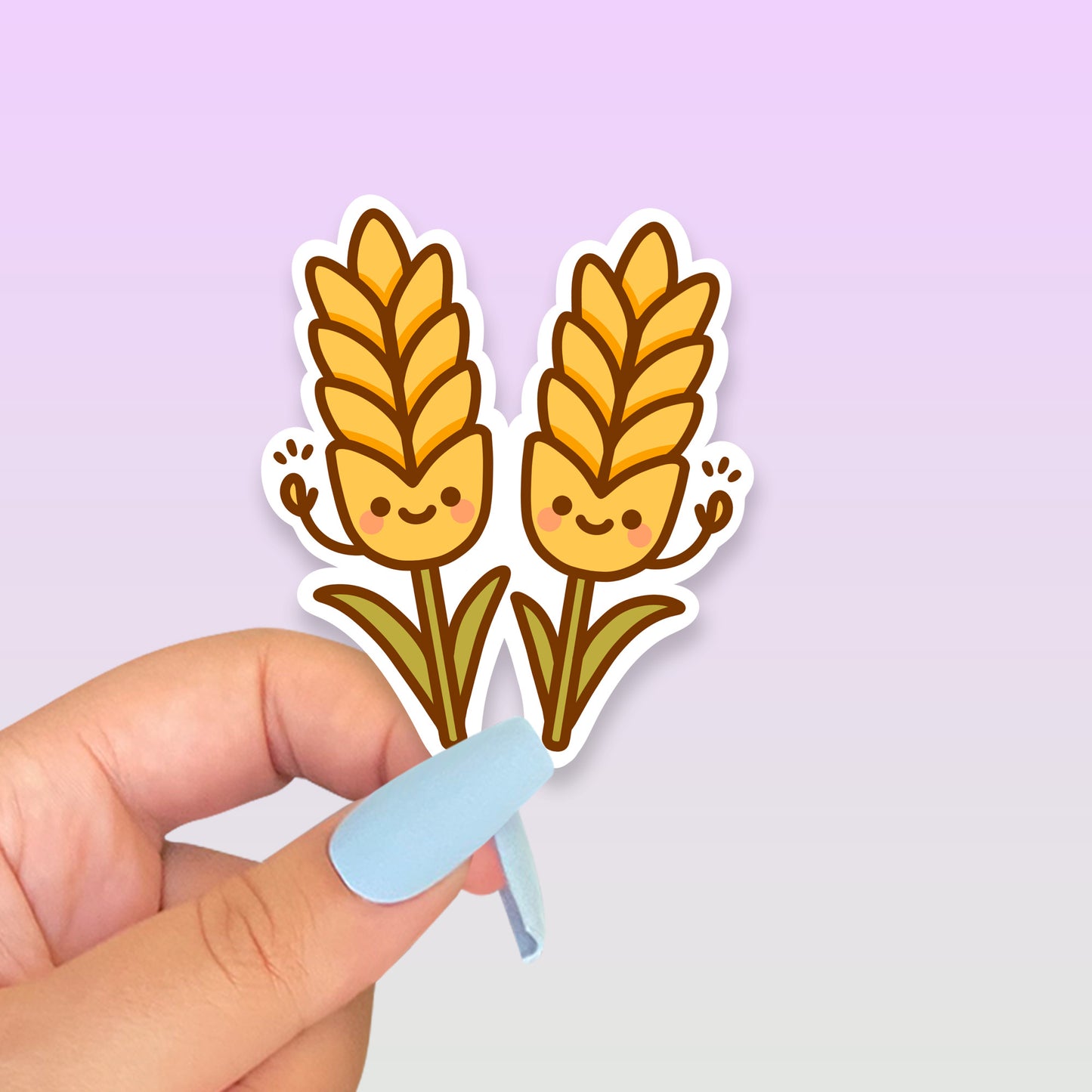 Wheat Buds Prairie Friends Sticker