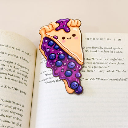 Saskatoon Berry Pie Bookmark & Saskatoon Berry Sticker Buddy Set