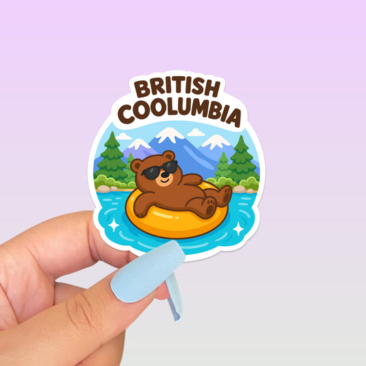 British Coolumbia Bear BC Sticker