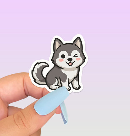Inukshuk Bookmark & Husky Sticker Buddy Set