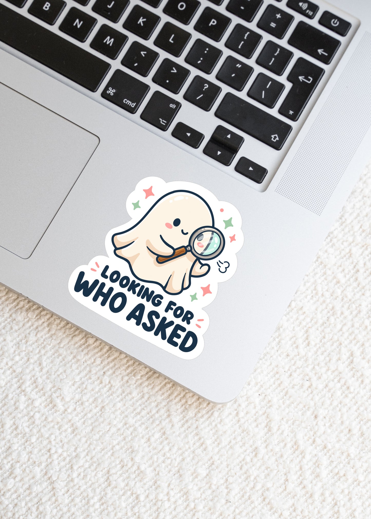 Looking for Who Asked Ghost Sticker