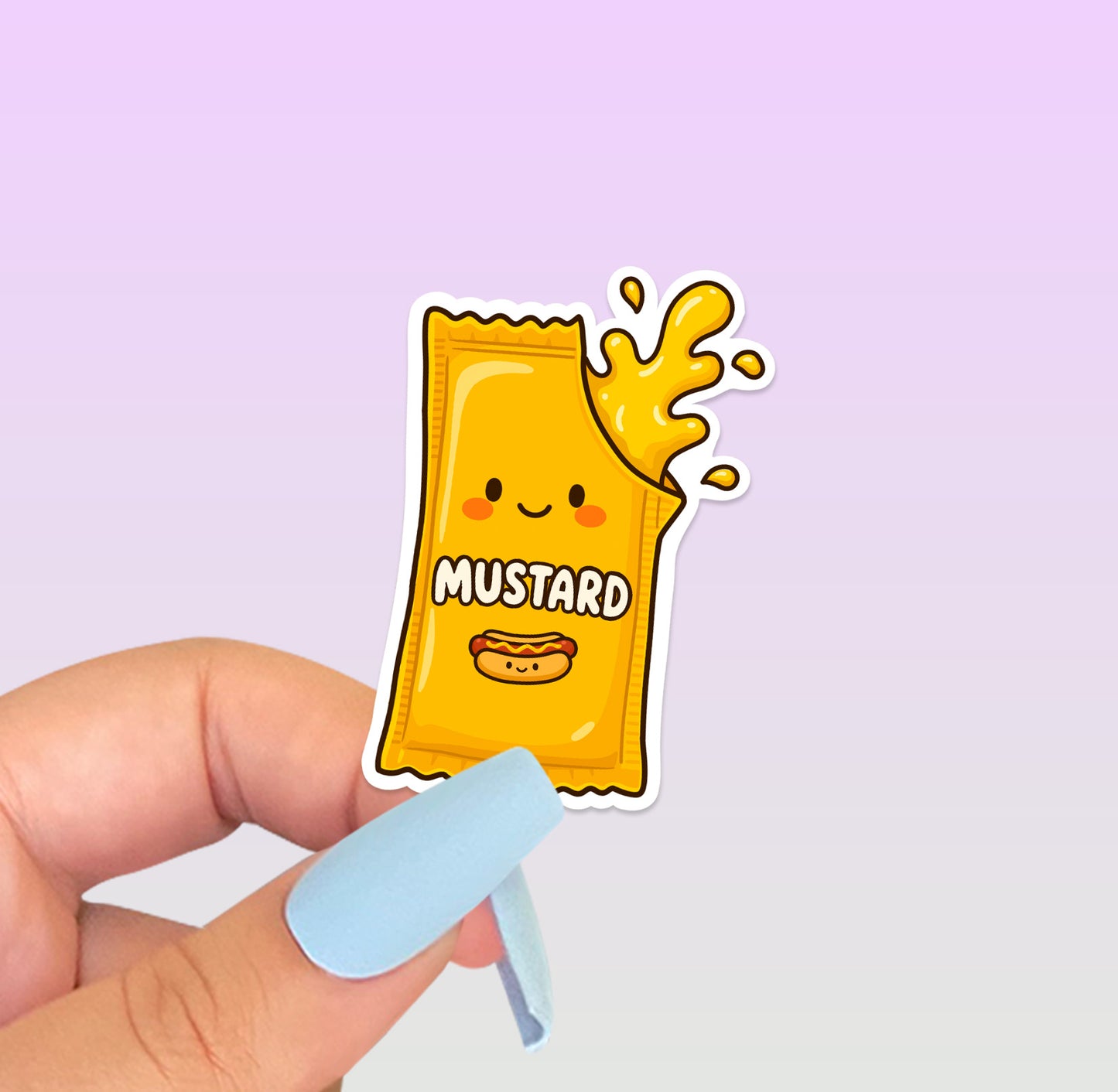 Montreal Smoked Meat Bookmark & Mustard Sticker Buddy Set