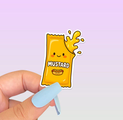 Montreal Smoked Meat Bookmark & Mustard Sticker Buddy Set