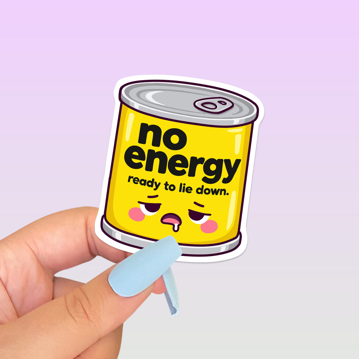 No Energy Sticker