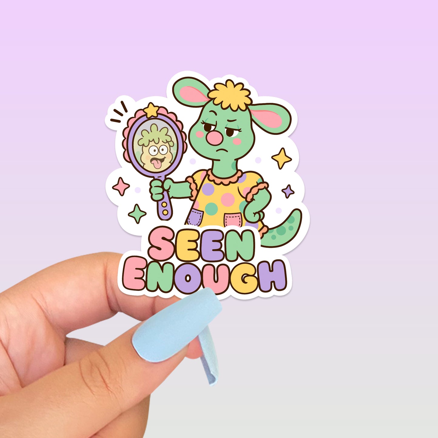 Polkarude Seen Enough Sticker