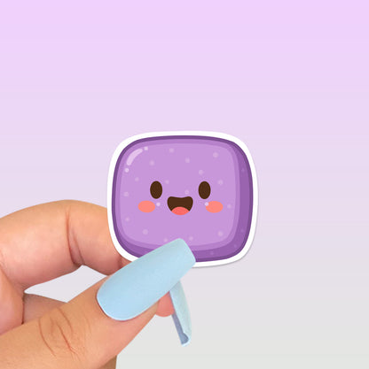 Thrills Gum Bookmark & Purple Gum Sticker Buddy Set