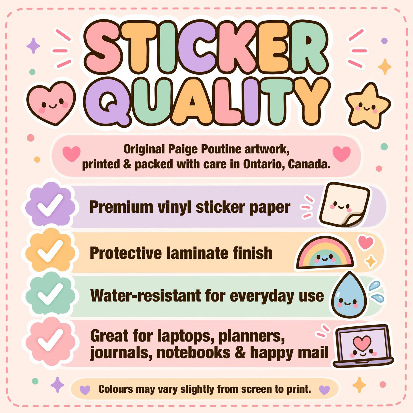 Too Sweet For This Drama Sticker, Cute Kawaii Butter Tart Vinyl Sticker, Funny Canadian Dessert Decal, Bakery Humour Gift