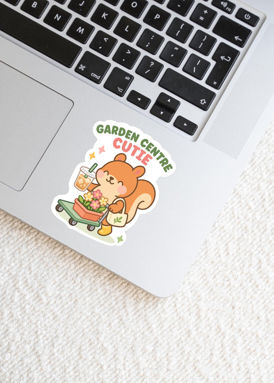 Garden Centre Cutie Squirrel Sticker - Paige Poutine