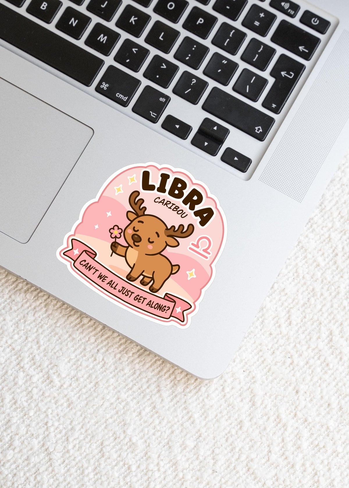 Libra Caribou Sticker