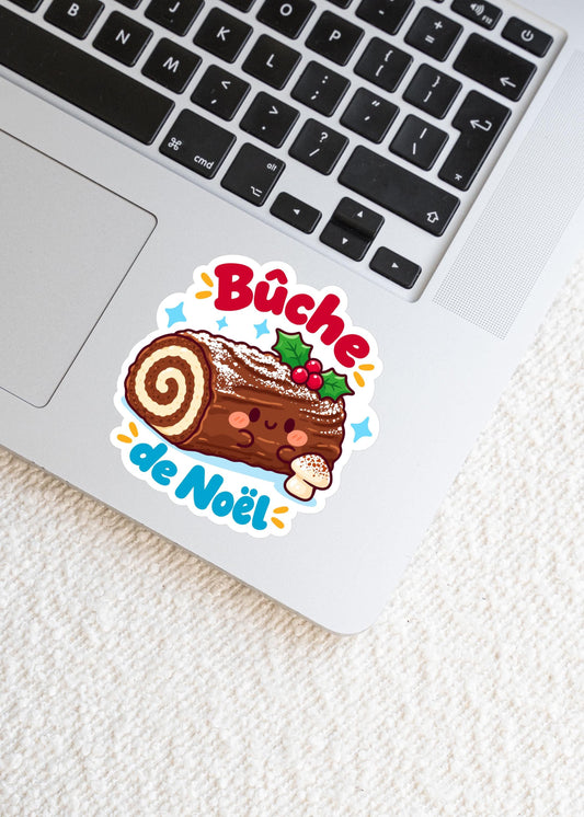 Bûche de Noël Sticker