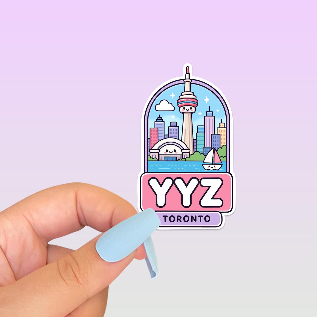 YYZ Toronto Airport Sticker