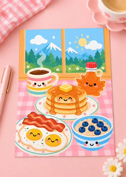 Canadian Breakfast Club Art Print