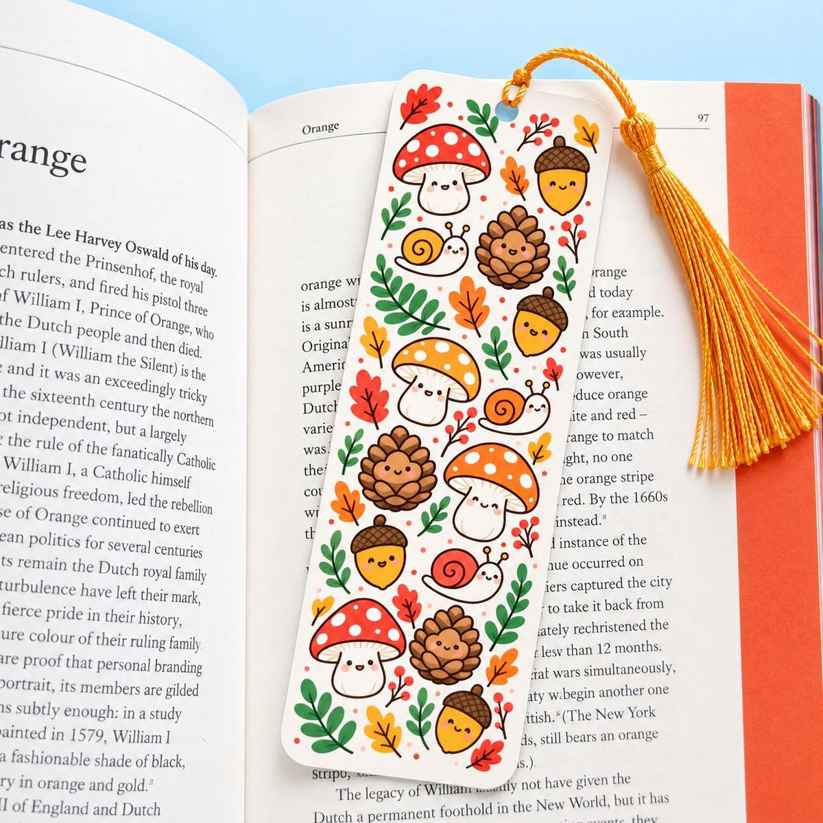 Autumn Woodland Bookmark