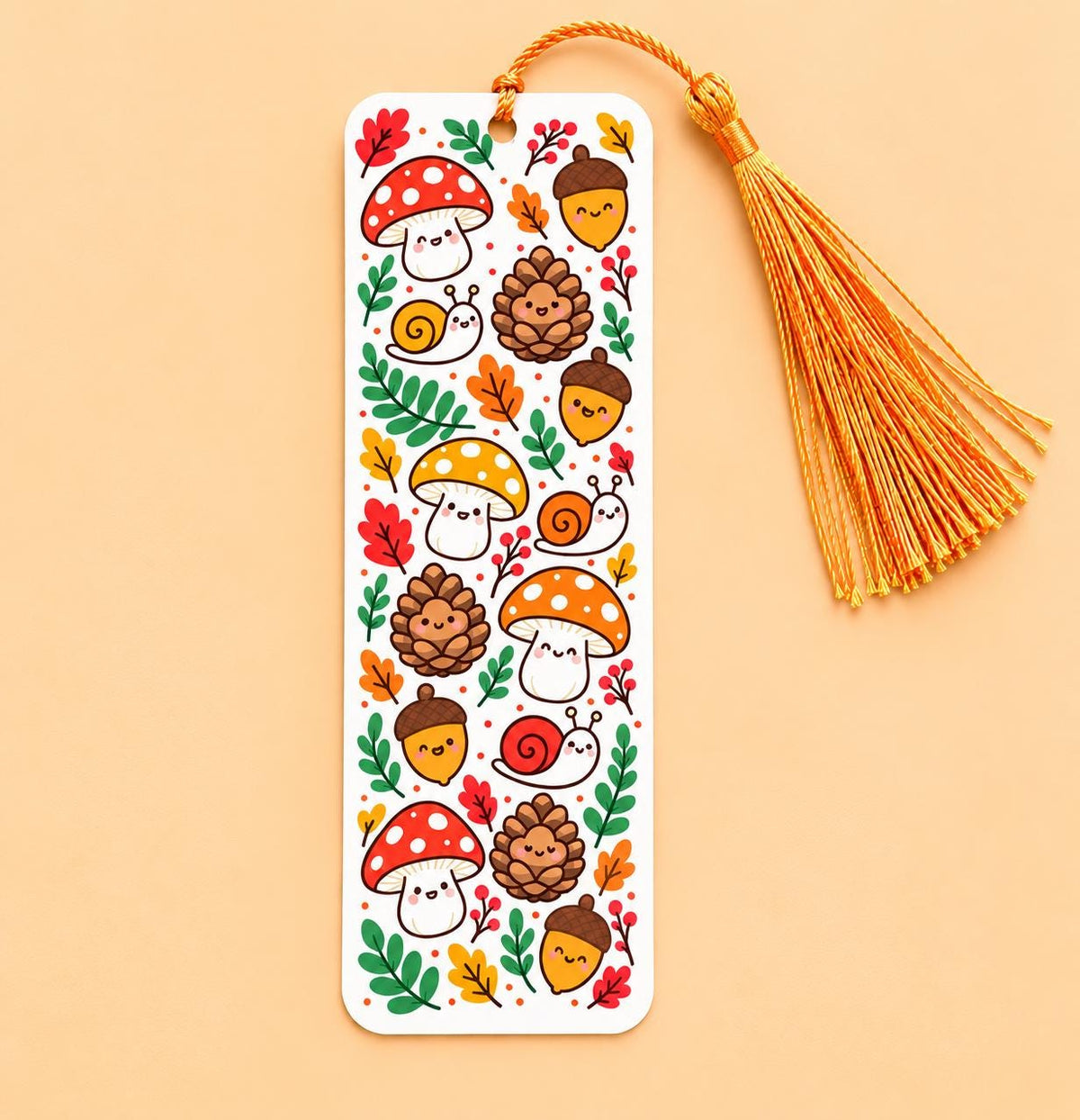 Autumn Woodland Bookmark