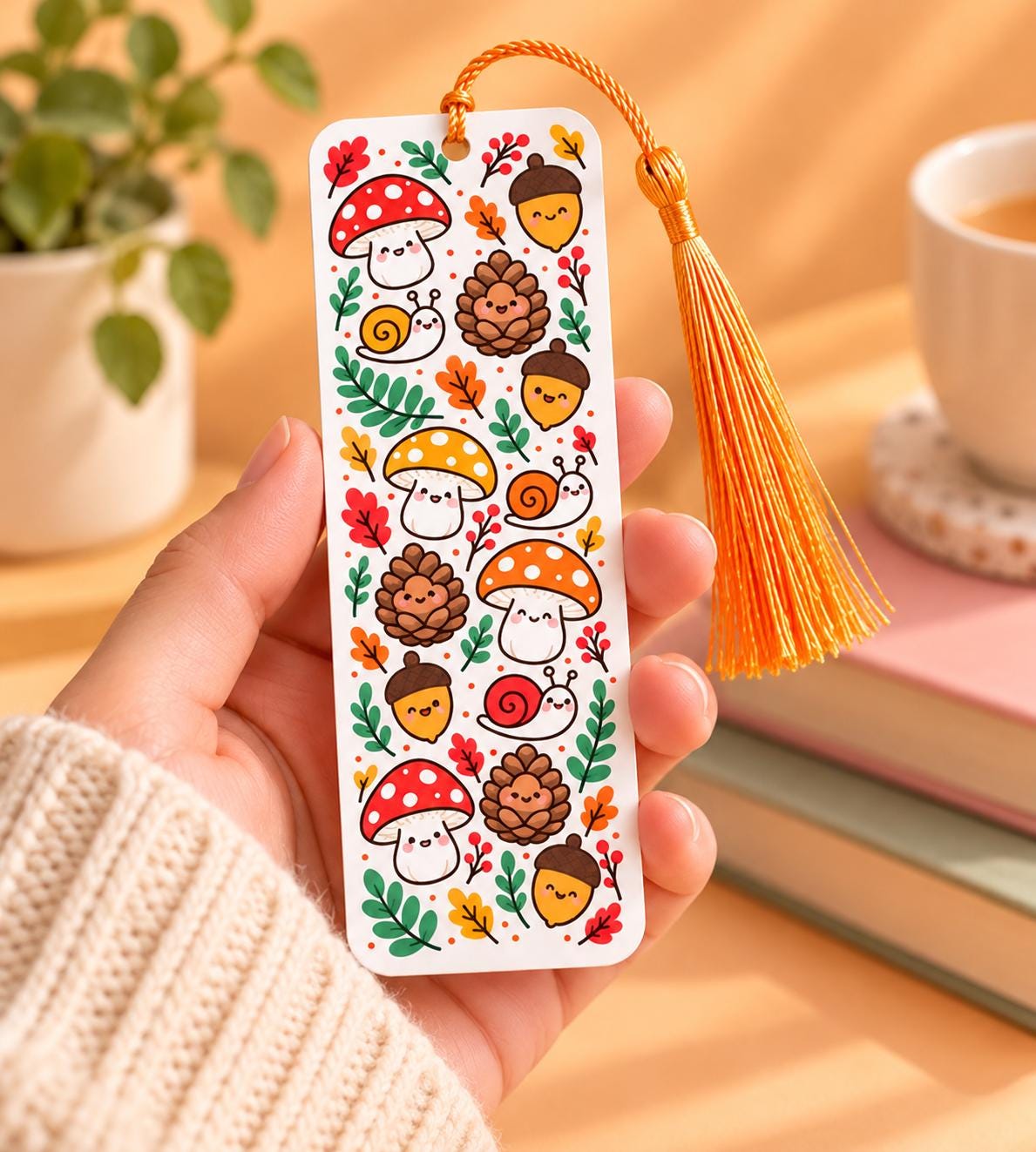 Autumn Woodland Bookmark