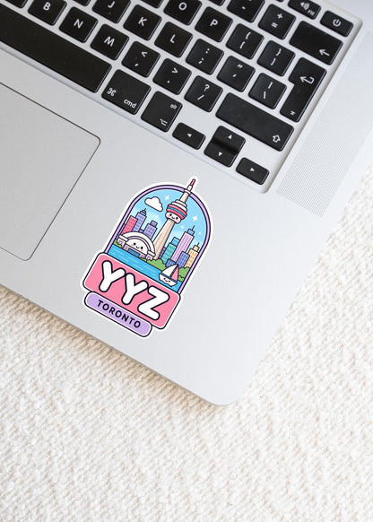 YYZ Toronto Airport Sticker