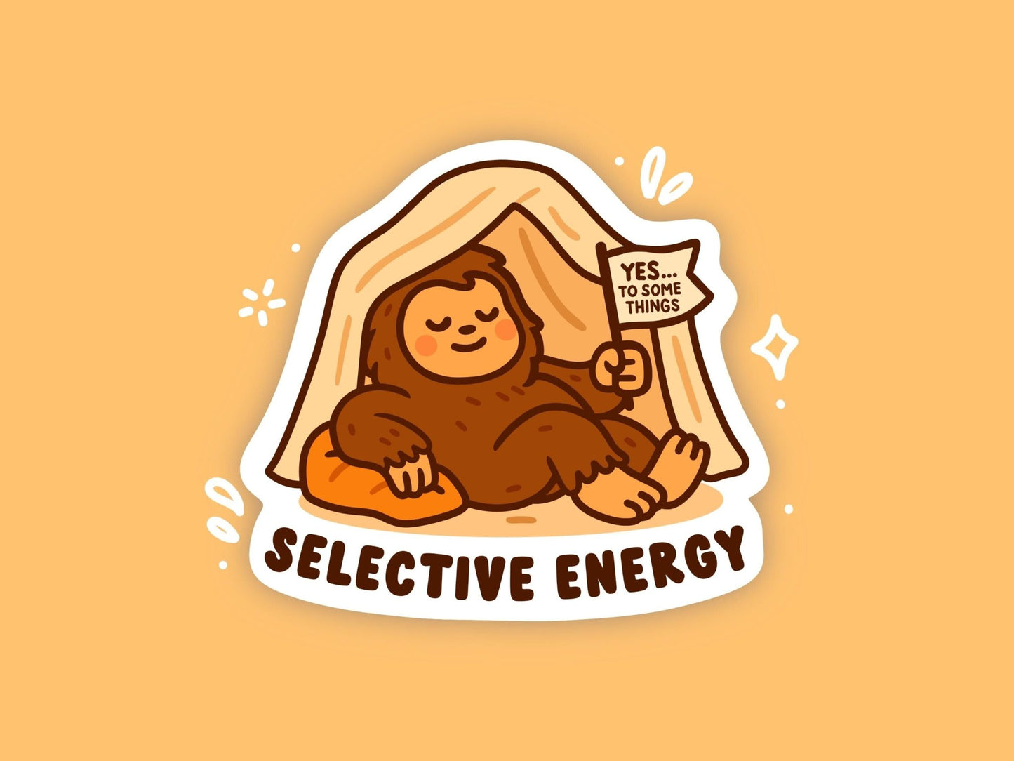 Selective Energy Sasquatch Sticker - Paige Poutine